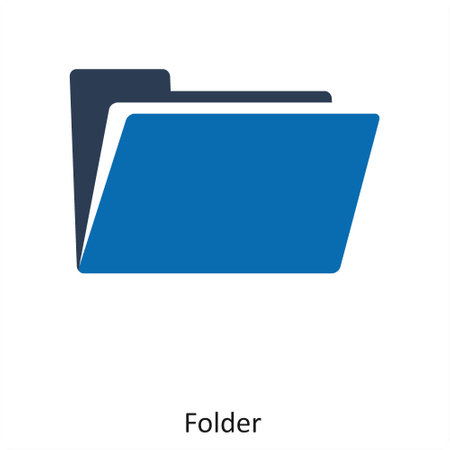 Folderのイラスト素材