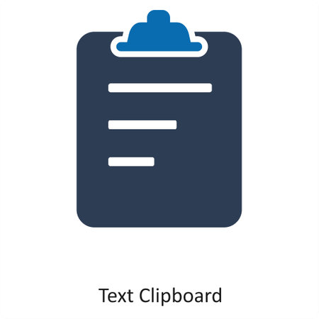 Text Clipboardのイラスト素材