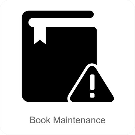 Book Maintenanceのイラスト素材