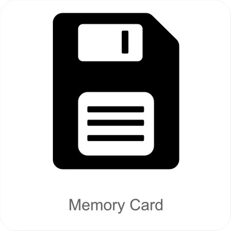 Memory Cardのイラスト素材