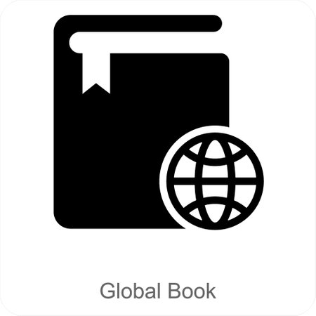 Global Bookのイラスト素材