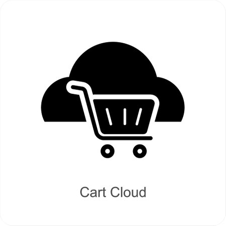 Cart Cloudのイラスト素材