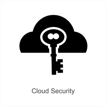 Cloud Securityのイラスト素材