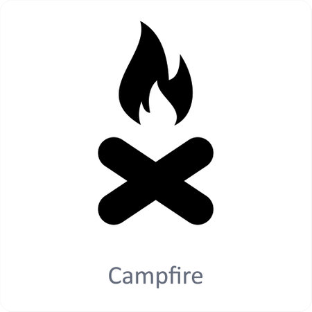 Campfireのイラスト素材
