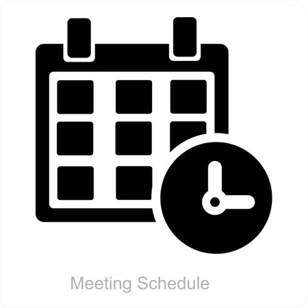 This is beautiful handcrafted pixel perfect Black glyph Action Plan iconのイラスト素材