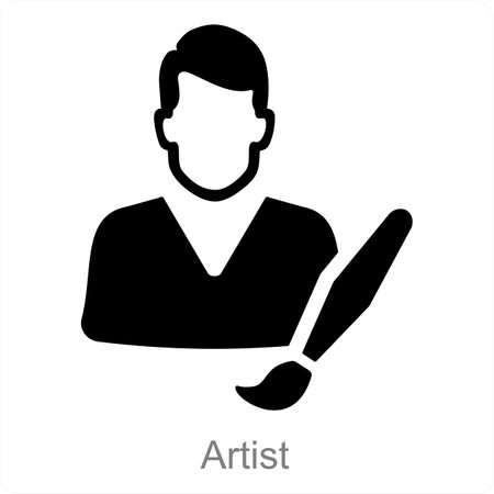 This is beautiful handcrafted pixel perfect Black and Blue Glyph Art iconのイラスト素材