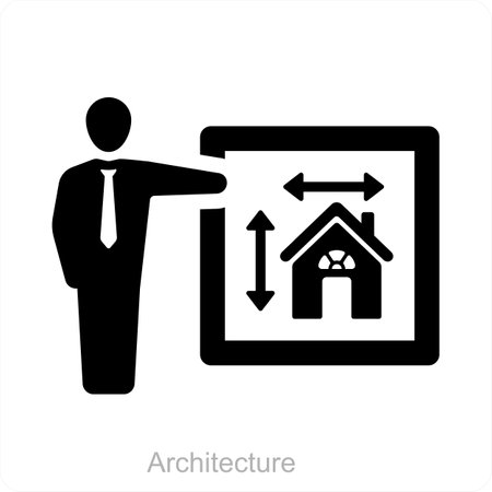 This is beautiful handcrafted pixel perfect Black and Blue Glyph Build iconのイラスト素材