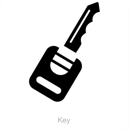 This is beautiful handcrafted pixel perfect Black and Blue Glyph Car iconのイラスト素材