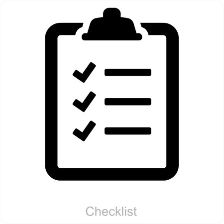 This is beautiful handcrafted pixel perfect Black and Blue Glyph Checkmark iconのイラスト素材