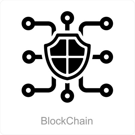 This is beautiful handcrafted pixel perfect Black and blue glyph mix iconのイラスト素材