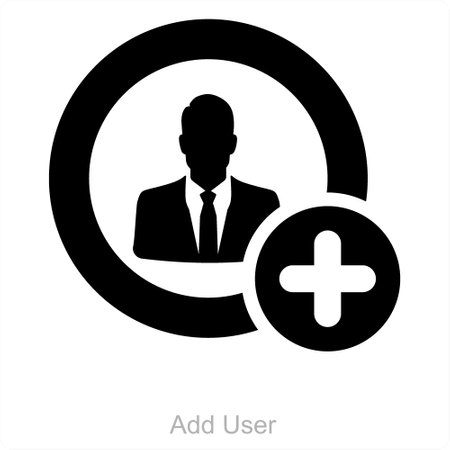 This is beautiful handcrafted pixel perfect Black filled Contact iconのイラスト素材