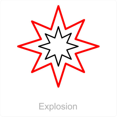 This is beautiful handcrafted pixel perfect Black and Blue Filled Hazard Danger iconのイラスト素材
