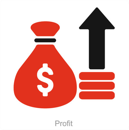 This is beautiful handcrafted pixel perfect Black and Blue Filled Finance iconのイラスト素材