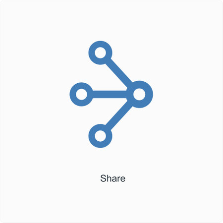 share and connection icon conceptのイラスト素材