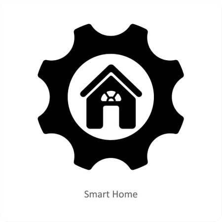 smart homeのイラスト素材