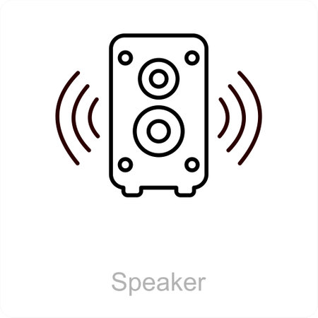 This is beautiful handcrafted pixel perfect Black Line Computer parts iconのイラスト素材