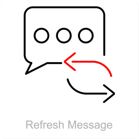 This is beautiful handcrafted pixel perfect Red and Black Line active listening skills iconのイラスト素材