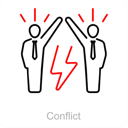 This is beautiful handcrafted pixel perfect Red and Black Line Business iconのイラスト素材