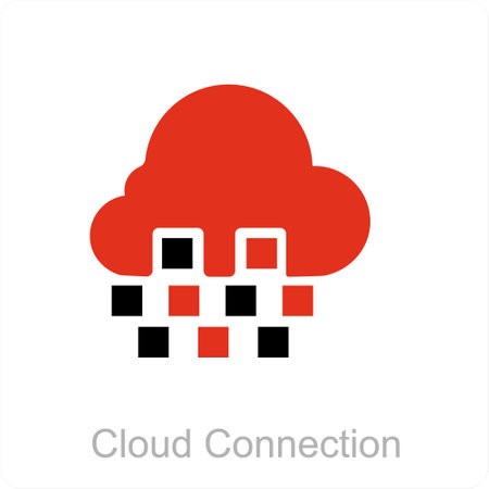 This is beautiful handcrafted pixel perfect Red and Black Filled Big Data icon
