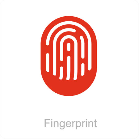 This is beautiful handcrafted pixel perfect Red and Black Filled Security icon.のイラスト素材