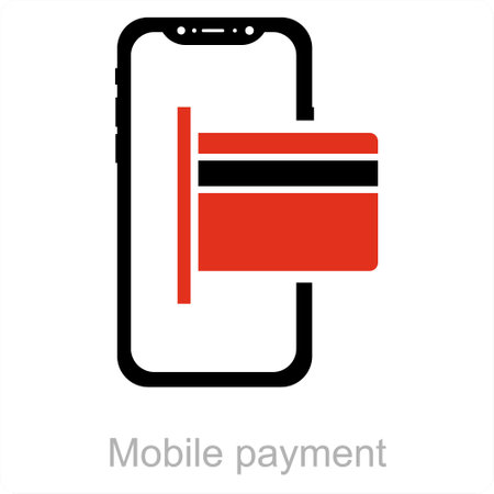 Mobile Paymentのイラスト素材