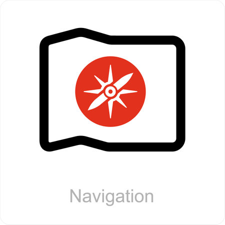 navigationのイラスト素材