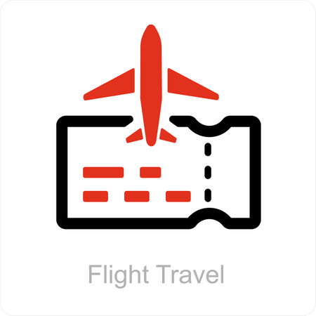 flight travelのイラスト素材