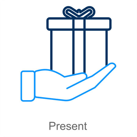 Presentのイラスト素材