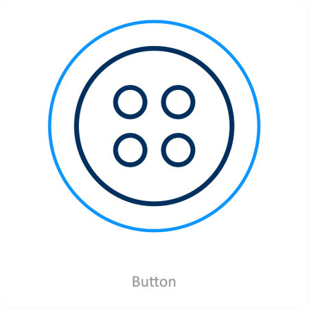 Buttonのイラスト素材