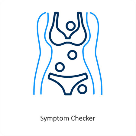 symptom checkerのイラスト素材