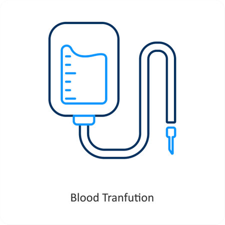 blood transfusionのイラスト素材