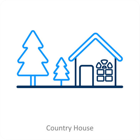 Country Houseのイラスト素材