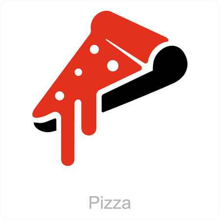 pizzaのイラスト素材