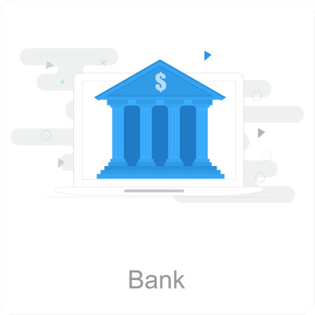 Bankのイラスト素材