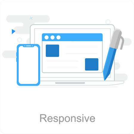 Responsiveのイラスト素材