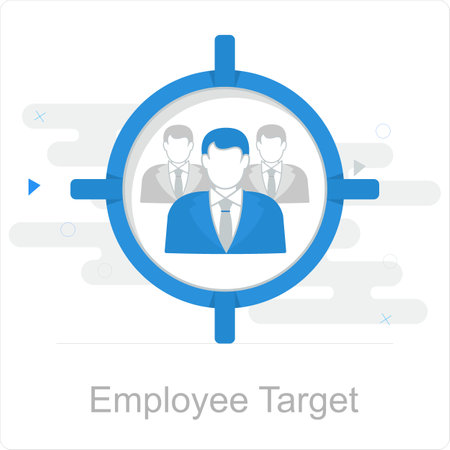 Employee Targetのイラスト素材