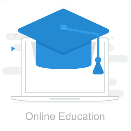 Online Educationのイラスト素材