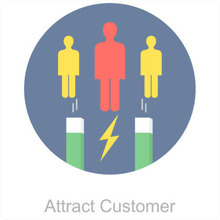 Attract Customerのイラスト素材