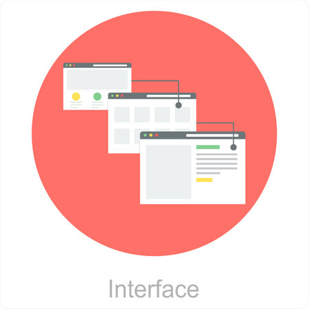 Interfaceのイラスト素材