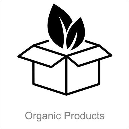 Organic Productsのイラスト素材