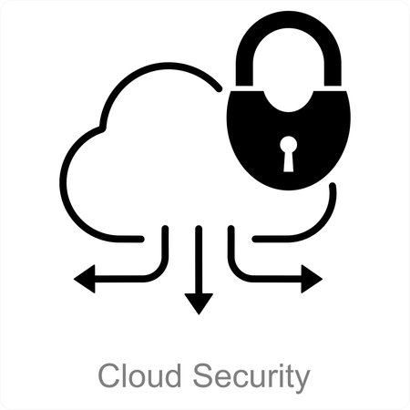 Cloud Securityのイラスト素材