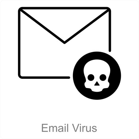 Email Virusのイラスト素材