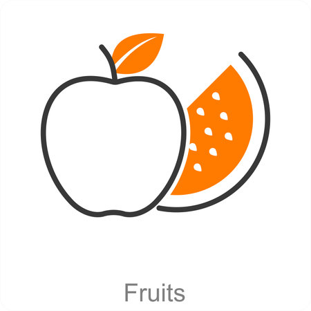 Fruitsのイラスト素材