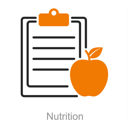 This is beautiful handcrafted pixel perfect Duo line Black and Orange Wellness iconのイラスト素材