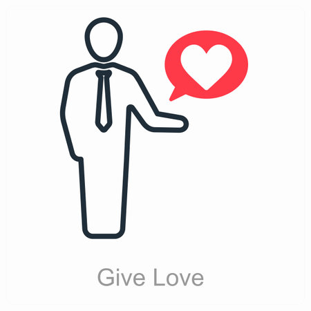 This is beautiful handcrafted pixel perfect Duo line Black and red Love and Romance iconのイラスト素材