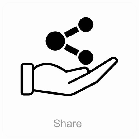 This is beautiful handcrafted pixel perfect Duo line Black Social media iconのイラスト素材