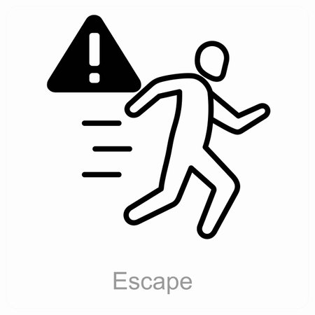 This is beautiful handcrafted pixel perfect Duo line Black Running and Games iconのイラスト素材