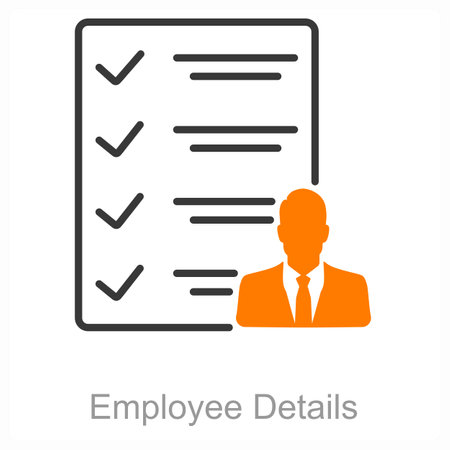 This is beautiful handcrafted pixel perfect Duo Line Black and Orange Business & office iconのイラスト素材