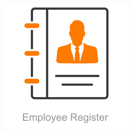 This is beautiful handcrafted pixel perfect Duo Line Black and Orange Business & office iconのイラスト素材