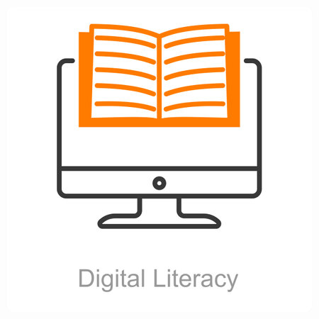 This is beautiful handcrafted pixel perfect duo line black and orange industrial iconsのイラスト素材